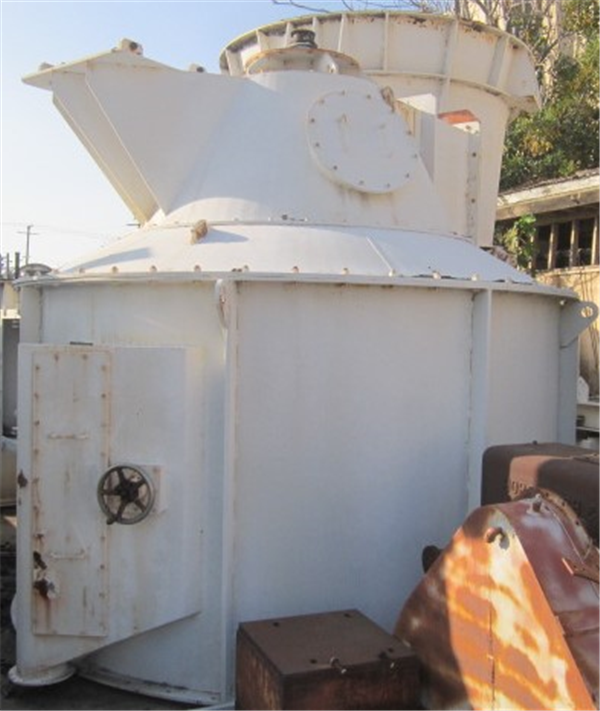 2 Units - UNUSED HOSOKAWA 64" dia x 72" Single Whizzer Air Separator/Air Classifier